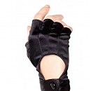   Leg Avenue Fingerless Motercycle Gloves, O/S
