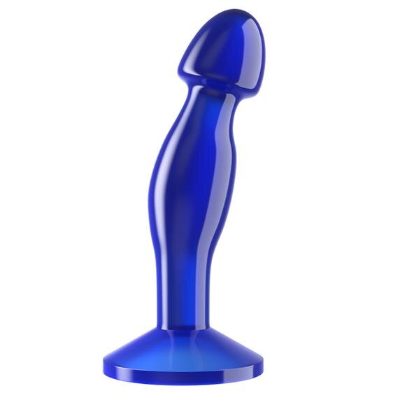    Flawless Clear Prostate Plug 6.5» Blue