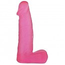 Фаллоимитатор «XSkin 6 PVC dong» Transparent Pink