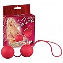 Вагинальные шарики Velvet Red Balls красные, 3.5 см