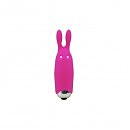 Минивибратор Lastic Pocket Vibe Rabbit Pink, 7,5 х 2,5 см