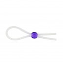 Кольцо эрекционное (лассо) 5 Silicon Cock Ring with Bead lavender