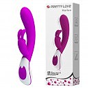 Вибратор — Pretty Love Harlan Vibrator Purple, 21,5 см х 3,5 см