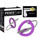        Penis Plug+Silicone Glans Ring Dilator