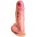 Фаллоимитатор EGZO ГИГАНТ на присоске FS06, 19,5 х 6,7 см