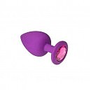   , , Purple Silicone Pink-Rhodolite, , 8,5  3,5 