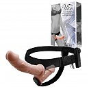     Ultra Passionate Harness Dual Vibration Flesh, 17,5  4,5 