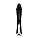 Вибромассажер с поступательными движениями Midnight Magic Nubbed Thruster, 12,5 х 3,5 см