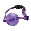 Кляп Japanese Silk Love Rope Ball Gag Purple, 4 см