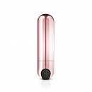 Перезаряжаемая вибропуля Rosy Gold — Nouveau Bullet Vibrator, 7,5 х 2 см