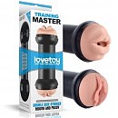 Двойной мастурбатор Double Side Stroker Mouth and Pussy, 22 х 6 см
