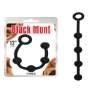 Анальные бусы Chisa Black Mont ”P” Storm Beads M, 38,5 х 3,7 см