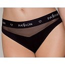 Трусики с прозрачной вставкой Passion PS006 Panties black