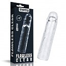 Удлиняющая насадка на член Add 2''Flawless Clear  Penis Sleeve Clear, 19 х 3 см