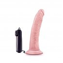  Dr. Skin 7 Inch Realistic Vibrating Dildo with Suction Cup Vanilla, 19  3,8 