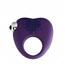 Эрекционное кольцо с вибрацией Dream Toys Flirts Cockring purple