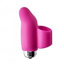 Насадка на палец с вибрацией Dream Toys Flirts Finger vibe pink, 6,5 х 1,5 см
