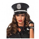 Полицейская шляпа Leg Avenue Sequin Cop Hat, O/S