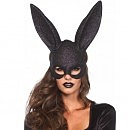 Блестящая маска кролика Leg Avenue Glitter masquerade rabbit mask, O/S