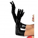 Перчатки сексуальные размера S Stretchy Vinyl Opera Length Gloves от Leg Avenue, виниловые