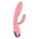 Вибратор-кролик Wooomy Elali Pink Rabbit Vibrator, 18 х 3 см