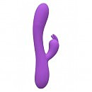 Вибратор-кролик с подогревом Wooomy Gili-Gili Vibrator with Heat Purple, 20,2 х 3,4 см