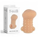 Мастурбатор вагина с петлей под пальцы T-skin Milf Stroke-Her Chisa, 14,5 х 8,5 см