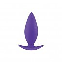 Анальный плаг NS Novelties Inya Spades Medium Purple, 10 х 3,5 см