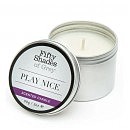 Ароматическая свеча Fifty Shades of Gray Play Nice Vanilla Candle с ароматом ванили, 90 г