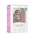 Вагинальные шарики Silver ben wa balls, 19 мм