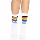 Носки Leg Avenue Pride crew socks Rainbow