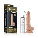 Реалистичный вибратор с мошонкой 8.5» Real Extreme Dildo Vibrating Flesh