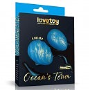 Вагинальные шарики Ocean's Toner Egg Set II, голубой