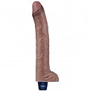  Real Softee Rechargeable Silicone Vibrating Dildo 9»,  