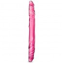 Фаллоимитатор двойной Blush розовый, 35.5 х 3.5 см