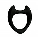 Эрекционное кольцо Wooomy Toro M Black, без вибрации