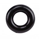 Эрекционное кольцо черное Chisa Donut Rings, 3,5 х 1,4 см