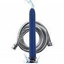 Набор для анального душа ToyJoy Buttocks The Cleaner Shower Set, синий, 16,5 см