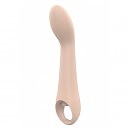 Вибратор для зоны G Dream Toys Nude Ivy, бежевый, 7 ритмов вибрации, 3 скорости