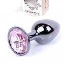     Plug-Jewellery Dark Silver PLUG- Rose  S