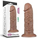  LoveToy Realistic Chubby Dildo Brown, 26,6  6,3 