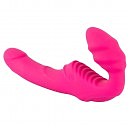    Vibrating Strapless Strap-On Pink