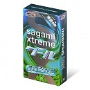 Презервативы латексные Sagami Xtreme Mint, с ароматом мяты, упаковка 10 штук