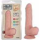 Фаллоимитатор T-skin ReaL Bottomless Pleasure Flesh, 20 х 4,5 см