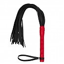   sLash Premium Leather Flogger Red, 40 