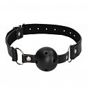 Кляп — Ouch! Ball Gag With Leather Straps Black