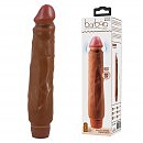 Реалистичный вибратор Barbara jack dildo vibrator, 26 х 4,5 см (мулат)