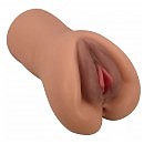 Мастурбатор-вагина Crazy Bull Eliana Latinos soft skin коричневый, 16,5 х 9,5 см