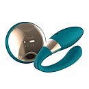 Вибратор для пар LELO Tiani Duo Ocean Blue, 2 мотора, пульт ДУ, 8 режимов вибрации