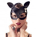 Маска кошечки 2492725 Bad Kitty Cat Mask Black, натуральная кожа